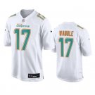 Men's Miami Dolphins Jaylen Waddle #17 White Vapor Untouchable Football Stitched Jersey