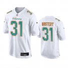 Men's Miami Dolphins Raheem Mostert White #31 Vapor Untouchable Football Stitched Jersey
