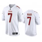 Men's San Francisco 49ers Charvarius Ward #7 White Limited Football Stitched Game Jersey