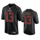 Men's San Francisco 49ers Brock Purdy Black #13 Fashion Limited Football Stitched Game Jersey