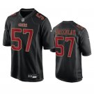 Men's San Francisco 49ers Dre Greenlaw #57 Black Fashion Limited Football Stitched Game Jersey