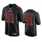 Men's San Francisco 49ers Arik Armstead #91 Black Fashion Limited Football Stitched Game Jersey