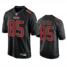 Men's San Francisco 49ers George Kittle #85 Black Fashion Limited Football Stitched Game Jersey