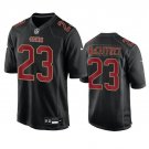 Men's San Francisco 49ers Christian McCaffrey Black #23 Limited Football Stitched Game Jersey