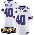 Men's Buffalo Bills Von Miller #40 White 2023 F.U.S.E. Football Stitched Jersey