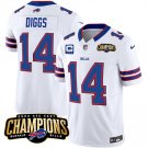Men's Buffalo Bills Stefon Diggs #14 White 2023 F.U.S.E. Football Stitched Jersey
