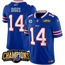 Men's Buffalo Bills Stefon Diggs #14 Blue 2023 F.U.S.E. Football Stitched Jersey
