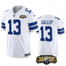 Men's Dallas Cowboys Michael Gallup #13 White 2023 F.U.S.E. Football Stitched Jersey