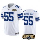 Men's Dallas Cowboys Leighton Vander Esch #55 White 2023 F.U.S.E. Football Stitched Jersey