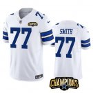 Men's Dallas Cowboys Tyron Smith White #77 2023 F.U.S.E. Football Stitched Jersey