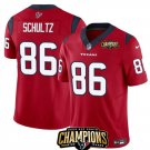 Men's Houston Texans Dalton Schultz #86 Red Vapor Untouchable Limited Football Stitched Jersey