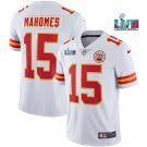 Men's Kansas City Chiefs Patrick Mahomes Super Bowl 57 Game Vapor Jersey White