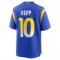 Men's Los Angeles Rams Cooper Kupp Super Bowl LVI Game Patch Jersey Royal
