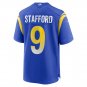 Men's Los Angeles Rams Matthew Stafford Player Game Jersey Royal