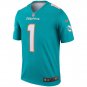 Men's Miami Dolphins Tua Tagovailoa Legend Jersey Aqua