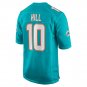 Men's Miami Dolphins Tyreek Hill Game Jersey Aqua