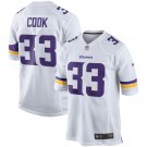 Men's Minnesota Vikings Dalvin Cook Game Jersey White