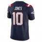 Men's New England Patriots Mac Jones Vapor Limited Jersey Navy