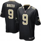 Men's New Orleans Saints Drew Brees Game Jersey Black