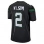 Men's New York Jets Zach Wilson Game Jersey Stealth Black