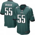Men's Philadelphia Eagles Brandon Graham Game Jersey Midnight Green