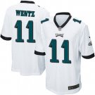 Men's Philadelphia Eagles Carson Wentz Game Jersey White