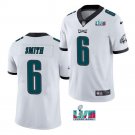 Men's Philadelphia Eagles Devonta Smith Super Bowl 57 Game Vapor Jersey White