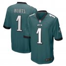 Men's Philadelphia Eagles Jalen Hurts Team Game Jersey Midnight Green