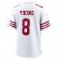 Men's San Francisco 49ers Steve Young Retired Player Game Jersey White