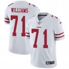 Men's San Francisco 49ers Trent Williams Vapor Jersey - White