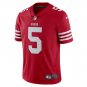 Men's San Francisco 49ers Trey Lance Vapor Limited Jersey Scarlet