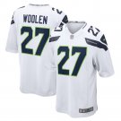 Men's Seattle Seahawks Tariq Woolen Game Jersey - White