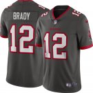Men's Tampa Bay Buccaneers Tom Brady Alternate Vapor Limited Jersey Pewter