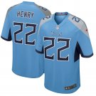 Men's Tennessee Titans Derrick Henry Player Game Jersey Light Blue