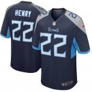 Men's Tennessee Titans Derrick Henry Player Game Jersey Navy