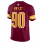 Men's Washington Commanders Montez Sweat Vapor Jersey - Burgundy