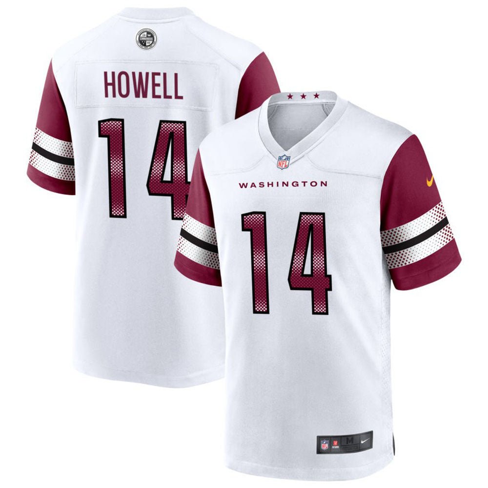 Men's Washington Commanders Sam Howell Game Jersey - White