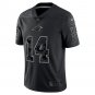 Sam Darnold Carolina Panthers RFLCTV Limited Jersey - Black