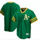 Men's Oakland Athletics Kelly Green Road Cooperstown Collection Team Jersey