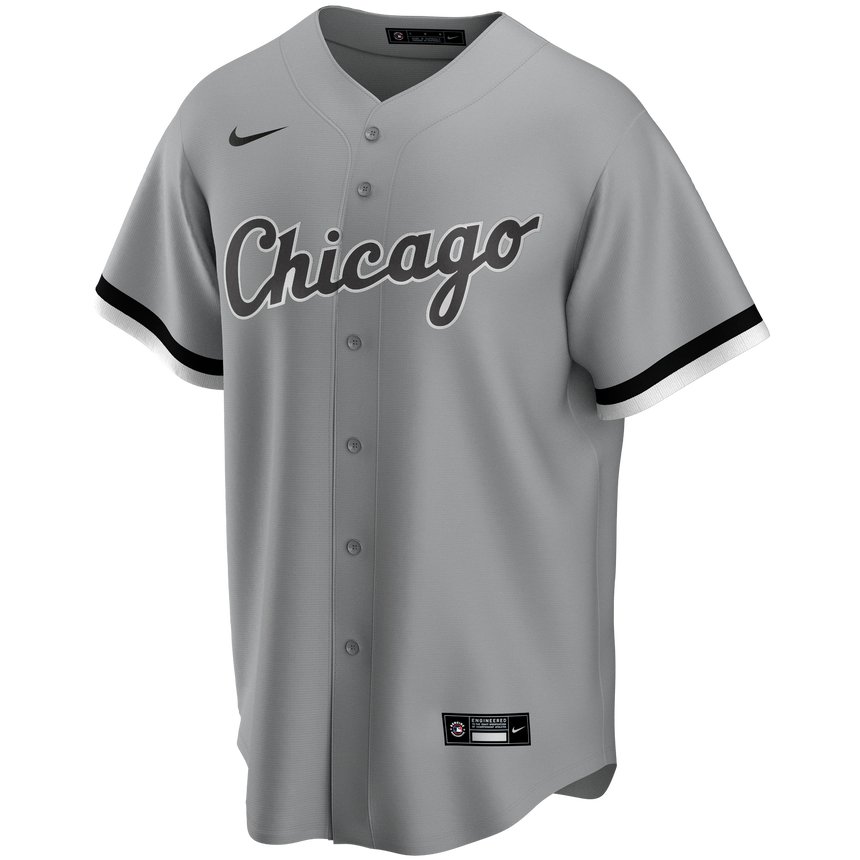 Men's Chicago White Sox Gray Road Replica Team Jersey
