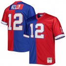 Jim Kelly Buffalo Bills Mitchell & Ness Big & Tall Split Legacy Retired Player Replica Jersey - Roya