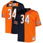 Walter Payton Chicago Bears Mitchell & Ness Big & Tall Split Legacy Retired Player Replica Jersey - 