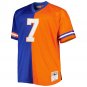 John Elway Denver Broncos Mitchell & Ness Big & Tall Split Legacy Retired Player Replica Jersey - Ro