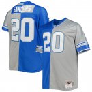 Barry Sanders Detroit Lions Mitchell & Ness Big & Tall Split Legacy Retired Player Replica Jersey - 