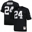 Charles Woodson Las Vegas Raiders Mitchell & Ness Big & Tall 1998 Retired Player Replica Jersey - Bl