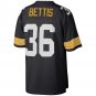 Jerome Bettis Pittsburgh Steelers Mitchell & Ness Big & Tall 1996 Retired Player Replica Jersey - Bl