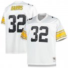 Franco Harris Pittsburgh Steelers Mitchell & Ness Big & Tall 1976 Retired Player Replica Jersey - Wh