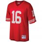 Joe Montana San Francisco 49ers Mitchell & Ness Big & Tall 1990 Retired Player Replica Jersey - Scar
