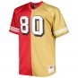 Jerry Rice San Francisco 49ers Mitchell & Ness Big & Tall Split Legacy Retired Player Replica Jersey