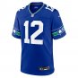 12s Seattle Seahawks Throwback Player Game Jersey - Royal